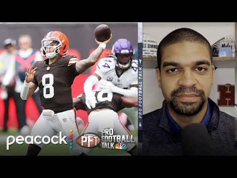 How Dillon Gabriel, Deshaun Watson figure into Browns QB plans | Pro Football Talk | NFL on NBC