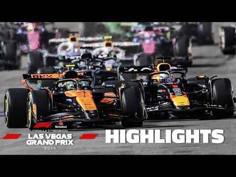 2025 Las Vegas Grand Prix FULL HIGHLIGHTS ✨ | ESPN F1