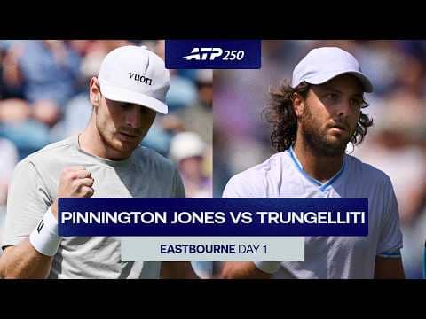 Jack Pinnington Jones vs. Marco Trungelliti Highlights | Eastbourne 2026 R1