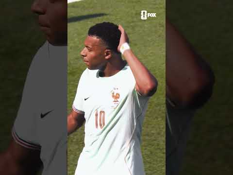 Mbappé knew right away this wasn't going in