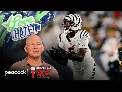 Tee Higgins, Rashee Rice among top WR plays for Week 8 | Fantasy Football Happy Hour | NFL on NBC