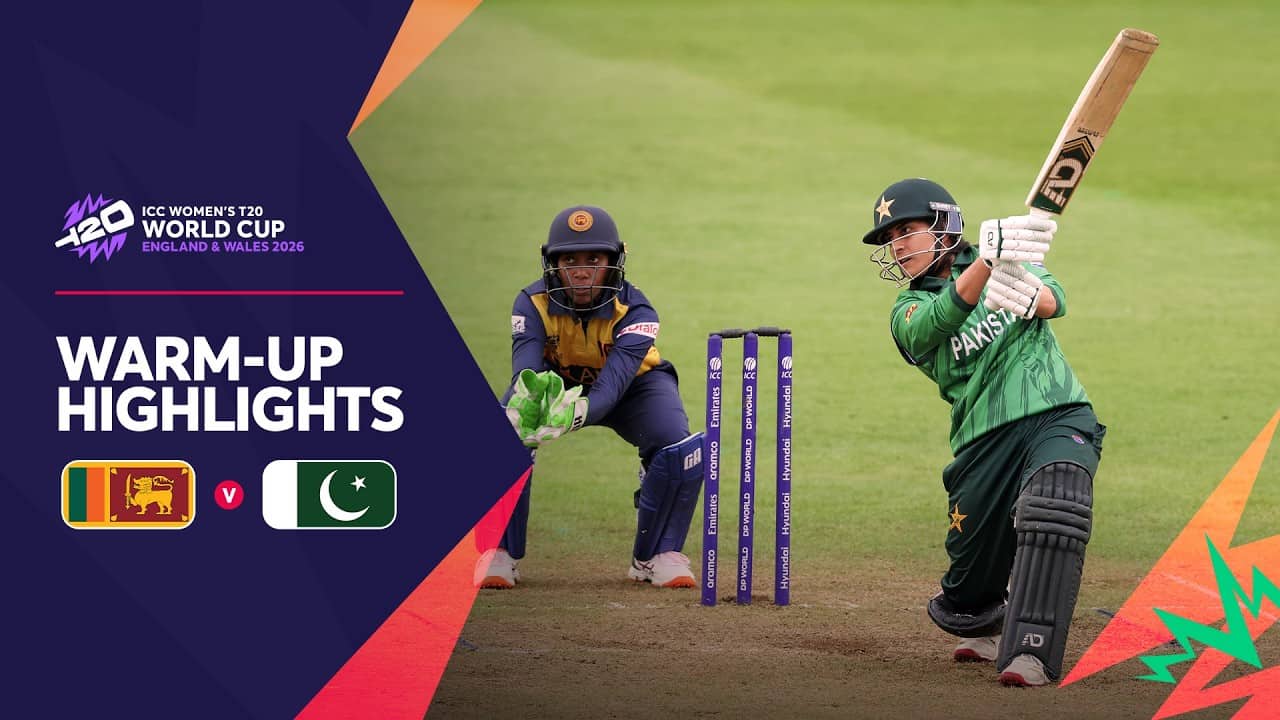 Sri Lanka ace a commanding chase | Match Highlights | Women's T20WC 2026 warm-ups