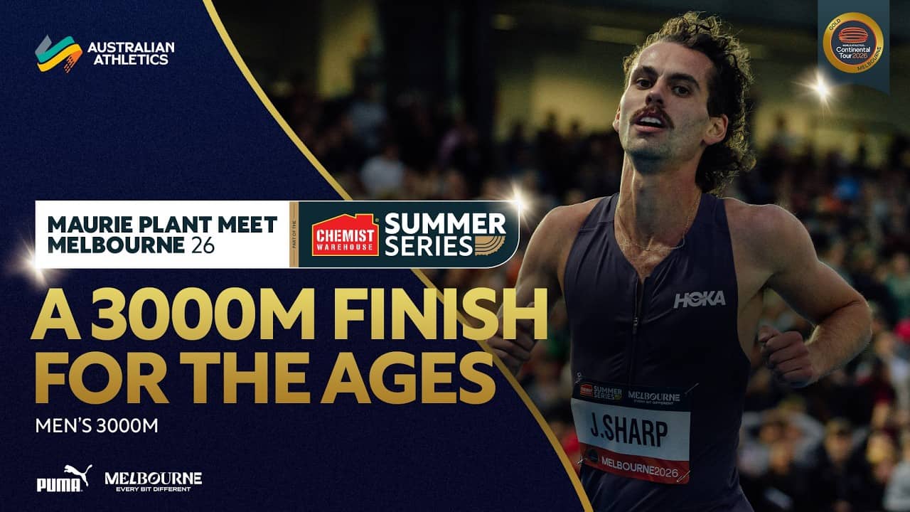 Men's 3000m Final | 2026 Maurie Plant Meet - Melbourne