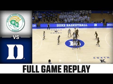 Norfolk St. vs. Duke Full Game Replay | 2025-26 ACC Women's Basketball