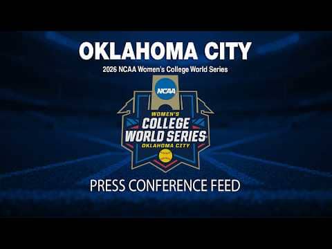 2026 Women's College World Series Texas Tech vs Tennessee Press Conferences