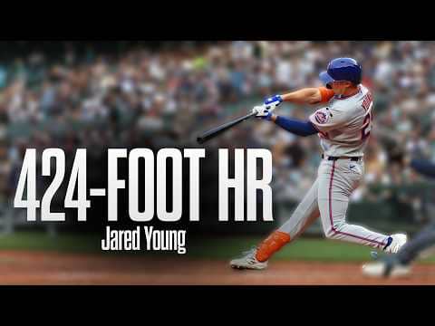 Jared Young 107.2 MPH Home Run to DEEP Center
