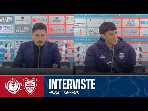 Post Gara | Pisacane e Mazzitelli dopo Cremonese-Cagliari | Serie A Enilive