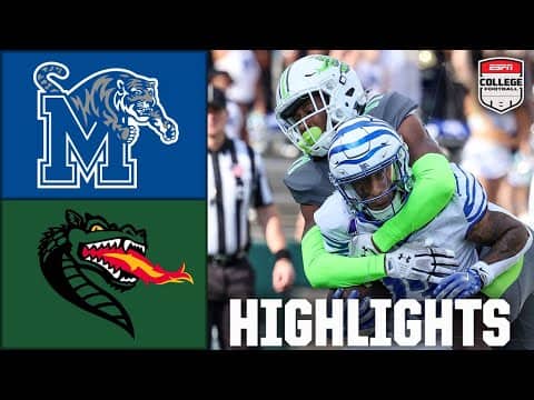 Memphis Tigers vs. UAB Blazers | Full Game Highlights | ESPN College Football