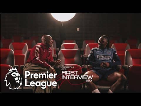 Eberechi Eze sits down with Ian Wright for first Arsenal interview | Premier League | NBC Sports