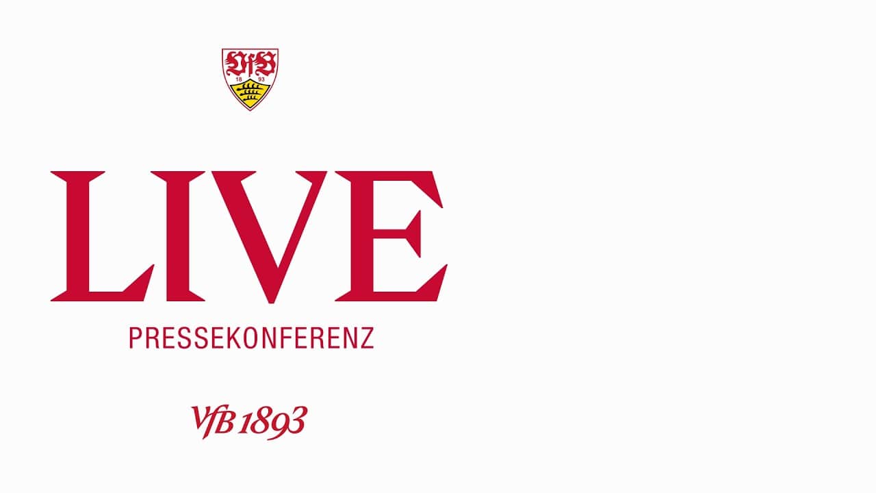 LIVE: Pressekonferenz vor VfB vs. FC Bayern | DFB-Pokalfinale 2026