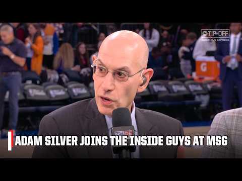 'I haven't seen anything like this' Adam Silver on the atmosphere around New York | NBA Tip-Off