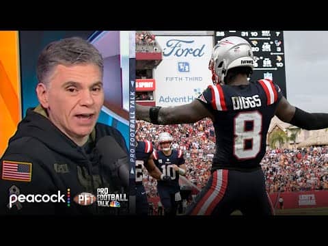 Mike Vrabel's gamble pays off thanks to Drake Maye, Stefon Diggs | Pro Football Talk | NFL on NBC