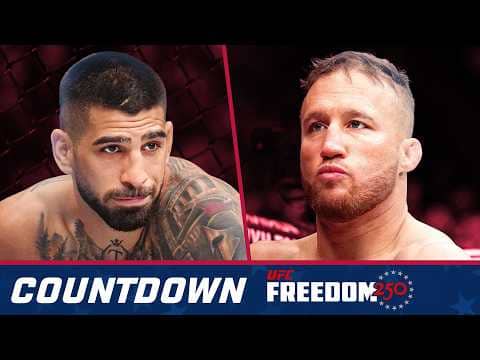 UFC Freedom 250 Countdown - Topuria vs Gaethje