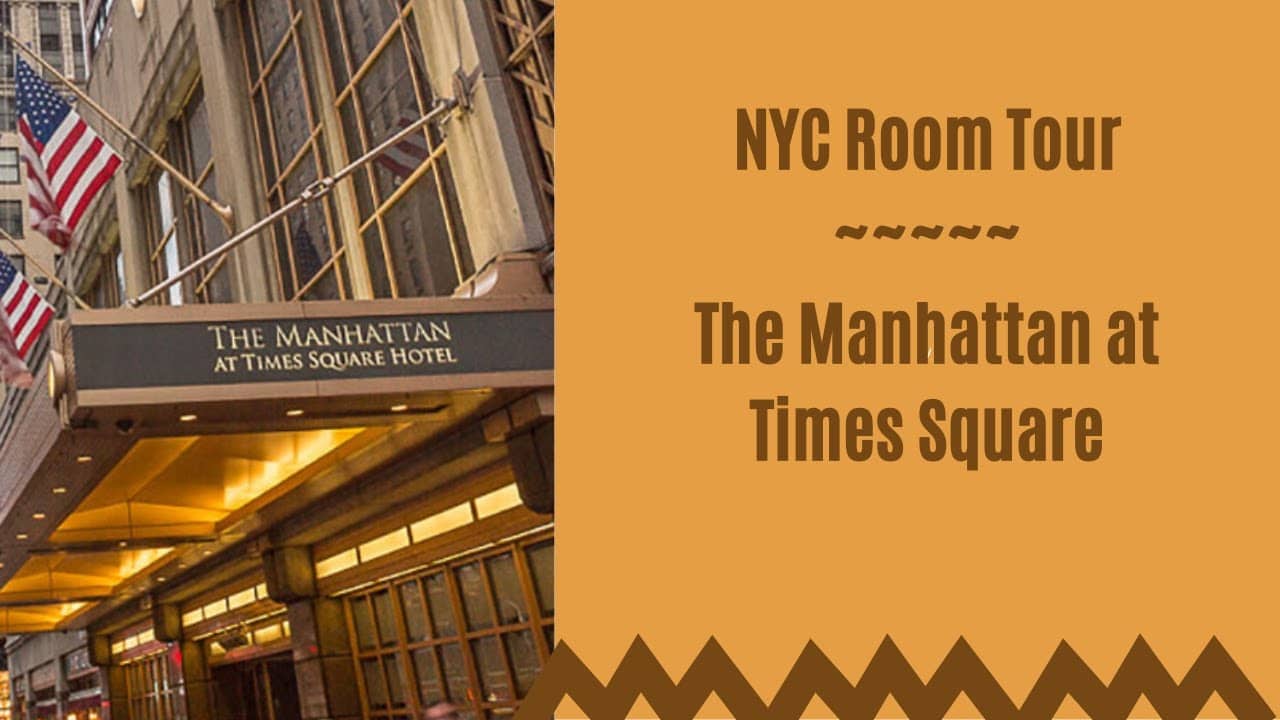 The Manhattan Times Square Room Tour | NYC Marathon Weekend