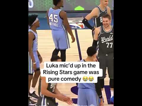 Luka and Dirk 🤣 (via @NBAAllStar/X)