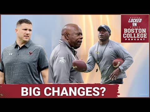 BREAKING: Bill O' Brien REVEALS New Direction With MASSIVE Boston College Staff Changes—WHY Now?