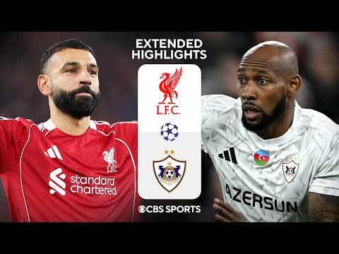 Liverpool vs. Qarabağ FK: Extended Highlights | UCL League Phase MD 8 | CBS Sports Golazo