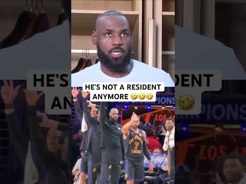 Bronny moved out 🤣