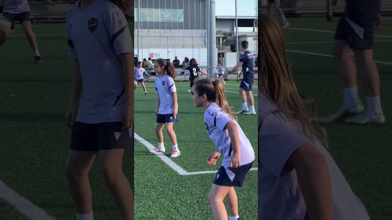 El Levante UD Femenino comparte una jornada especial con la escuela femenina en Nazaret | Levante UD