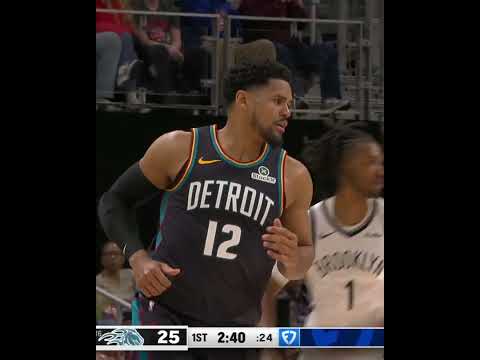 1st Quarter Top Plays | Pistons vs. Nets #nba #pistons