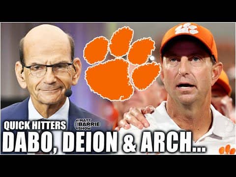 Paul Finebaum DECLARES Clemson’s season ‘IS OVER!’ 🍿 | The Matt Barrie Show