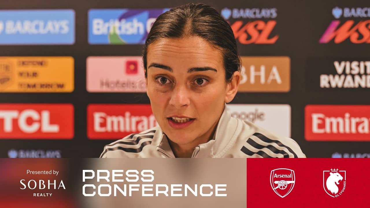 PRESS CONFERENCE | Renée Slegers and Stina Blackstenius preview OL Lyonnes tie | UWCL