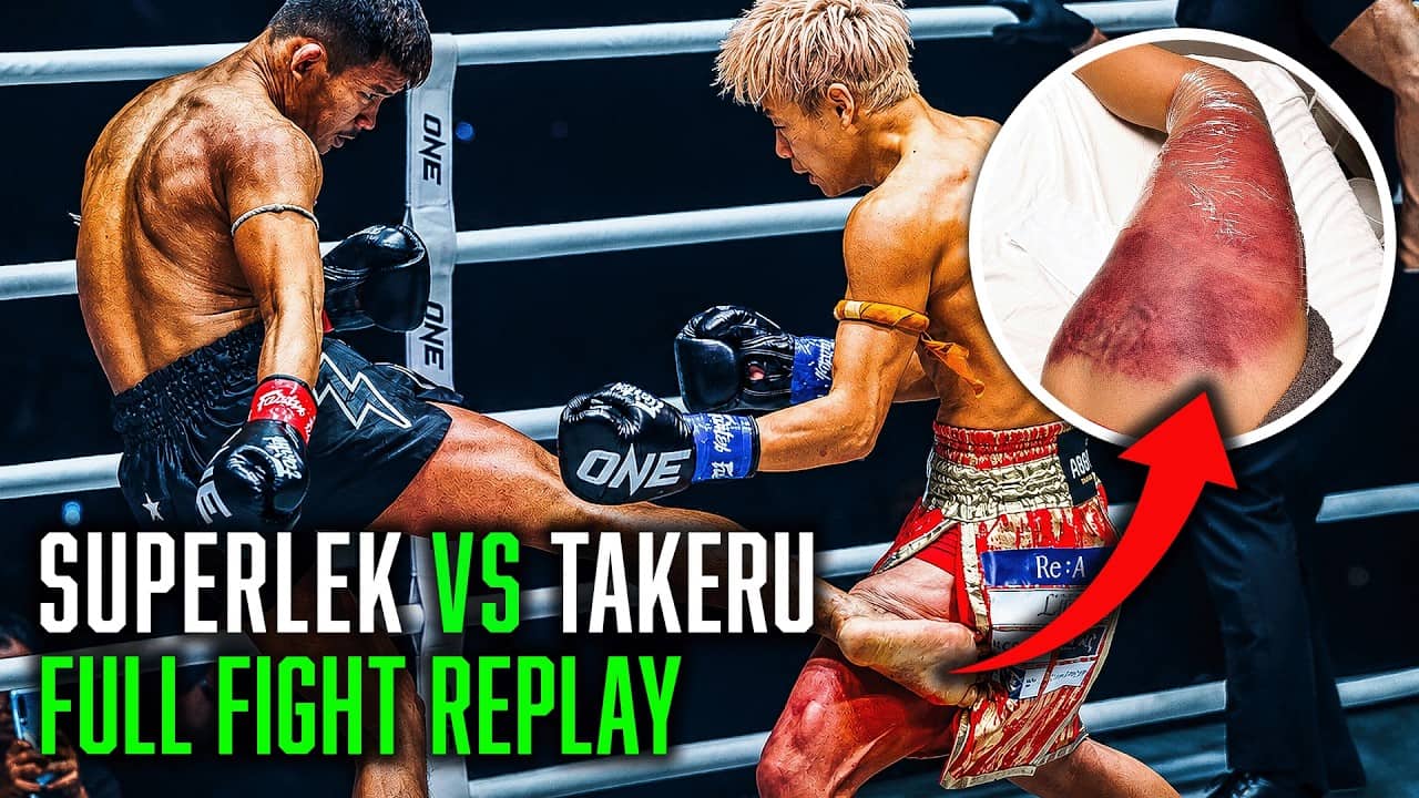 PULVERISED 😱 Those Kicks Were NO JOKE🦵💥 Superlek vs. Takeru | Kickboxing Full Fight