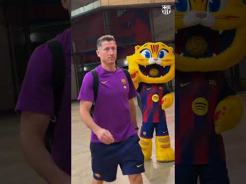 The main characters have entered 🎬✨ #fcbarcelona #fcb #shorts