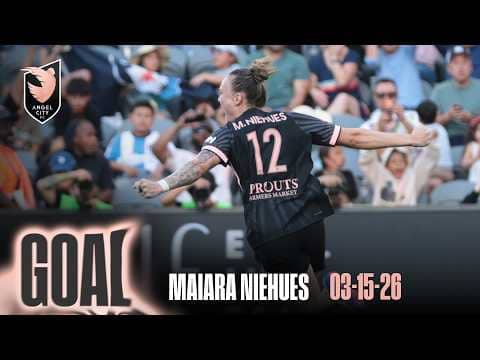 Angel City FC | Maiara Niehues Goal