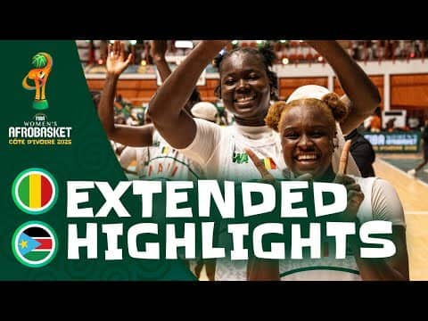 Mali 🇲🇱 vs South Sudan 🇸🇸 | Extended Highlights | #AfroBasketWomen 2025