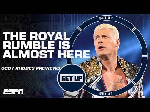 Cody Rhodes gives an INSIDER SECRET heading into the Royal Rumble | Get Up