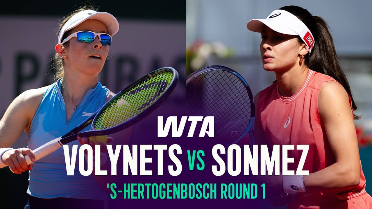 Katie Volynets vs. Zeynep Sonmez | 2026 's-Hertogenbosch Round 1 | WTA Match Highlights