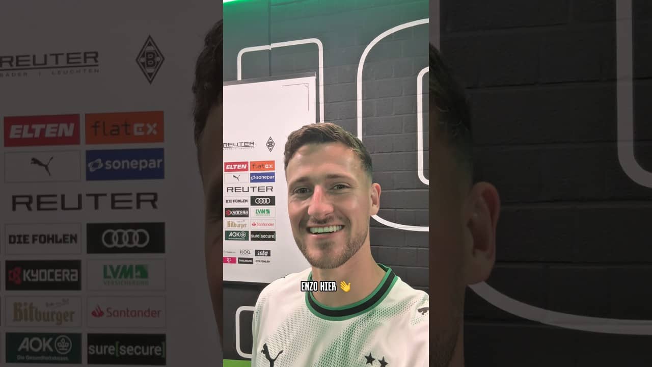 Enzos erste Worte an euch 🗣️💚 #diefohlen #bundesliga