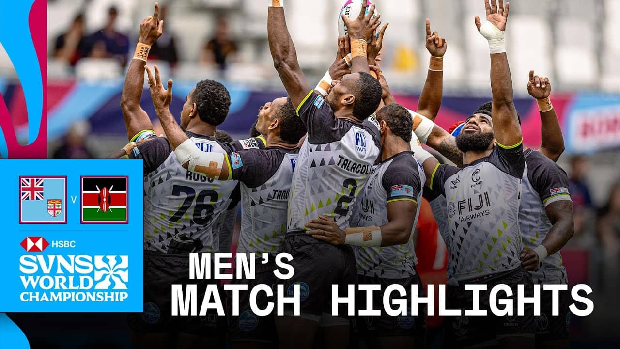 Fiji off to a flying start | Fiji v Kenya | HSBC SVNS Bordeaux 2026 | Match Highlights