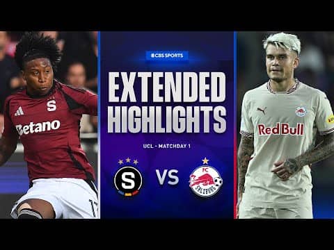 Sparta Praha vs. Salzburg: Extended Highlights | UCL League Phase MD 1 | CBS Sports Golazo