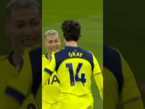 Archie Gray's first ever senior goal! 💛