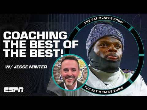 Ravens HC Jesse Minter calls Lamar Jackson 'THE BEST PLAYER IN THE NFL!' 👏 | The Pat McAfee Show