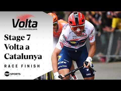 WHAT A STEAL! 🤯 | Men's 2026 Volta a Catalunya Stage 7 Final KM's | TNT Sports Cycling
