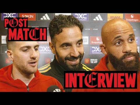 Mbeumo, Dalot and Amorim React To Brighton WIN! 😍