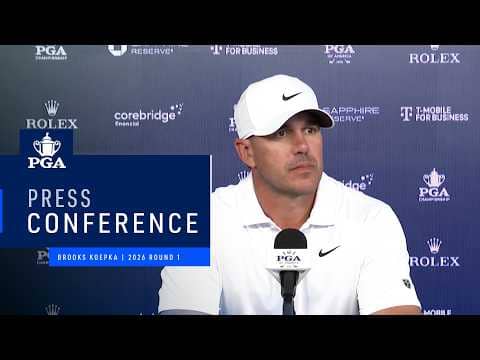 Brooks Koepka's Press Conference | 2026 PGA Championship
