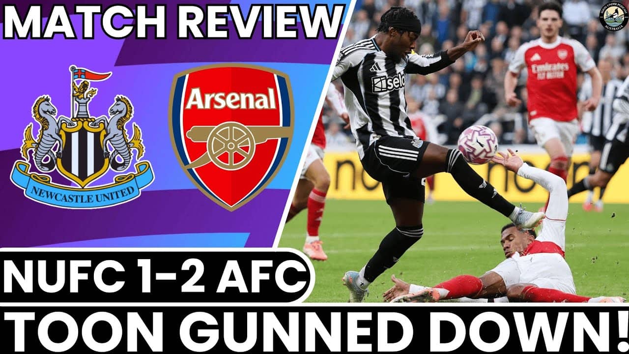 Last Minute Heartbreak & Controversy: Newcastle United vs Arsenal Review!
