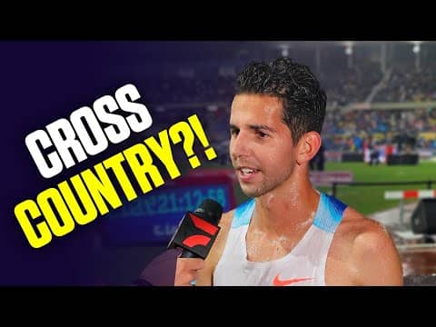 Grant Fisher Tears It Up In Dreary Conditions At The 2025 Lausanne Diamond League | Interview