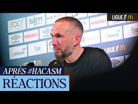 💬 Après HAC - AS Monaco (0-0), réactions de Didier Digard