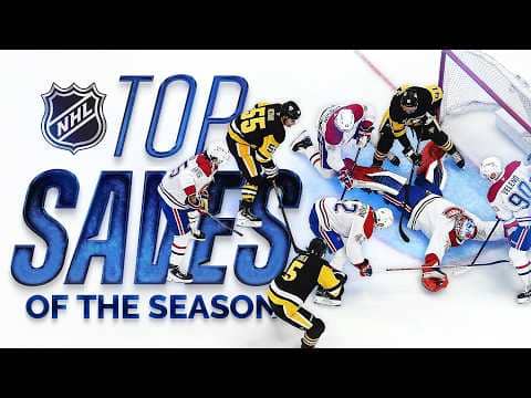 The 10 BEST Saves of the NHL Season 🤯