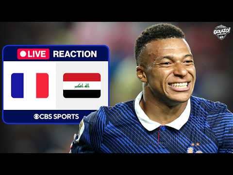 Golazo Matchday LIVE: Kylian Mbappé & Ousmane Dembélé Lead France Past Iraq