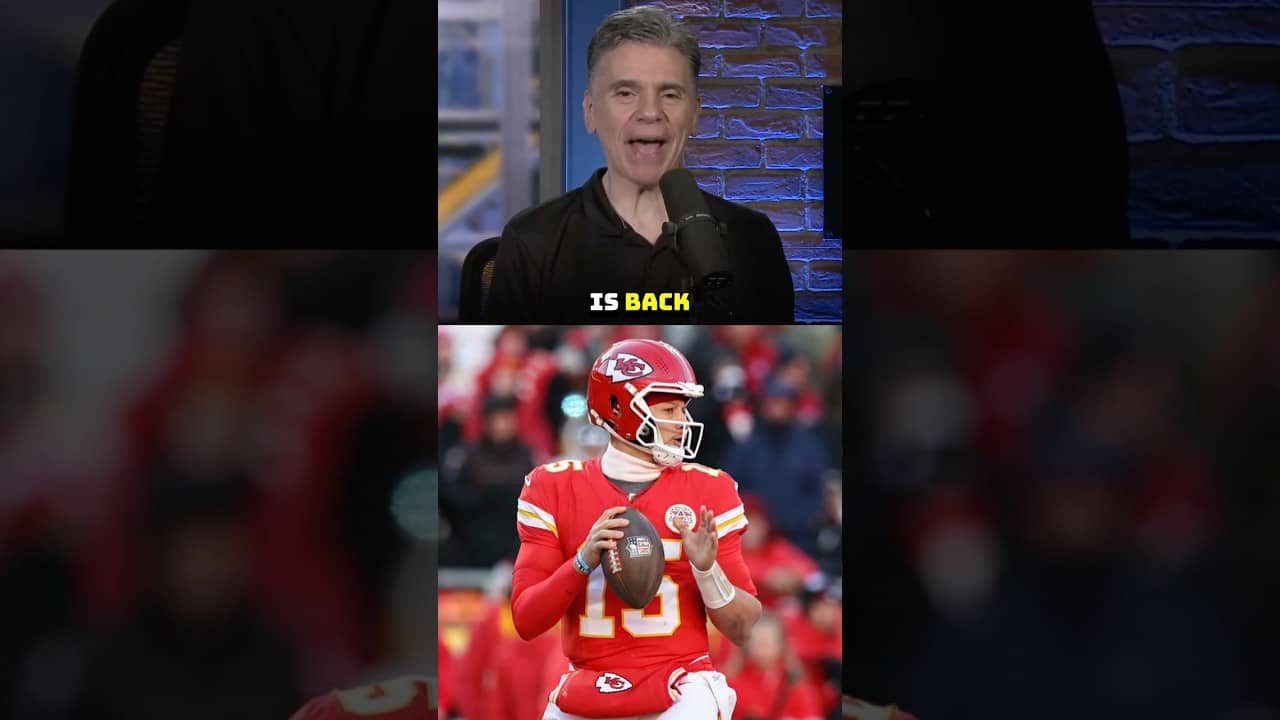 Patrick Mahomes is BACK on the field🔥