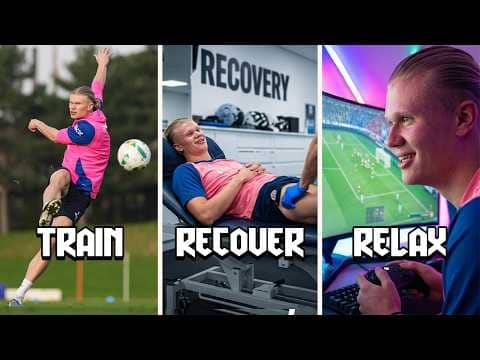 Day in the Life of a Pro Footballer | Erling Haaland