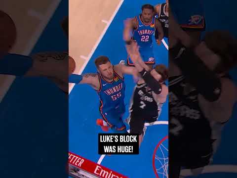 NASTY 😮‍💨 #nba #spurs #nbaplayoffs #lukekornet