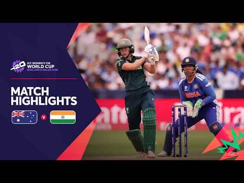Australia v India | Match Highlights | Women's #T20WorldCup 2026