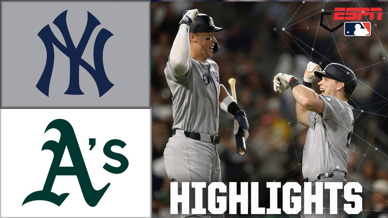 New York Yankees vs. Athletics | Full Game Highlights | ESPN MLB